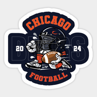 Chicago Football Sticker